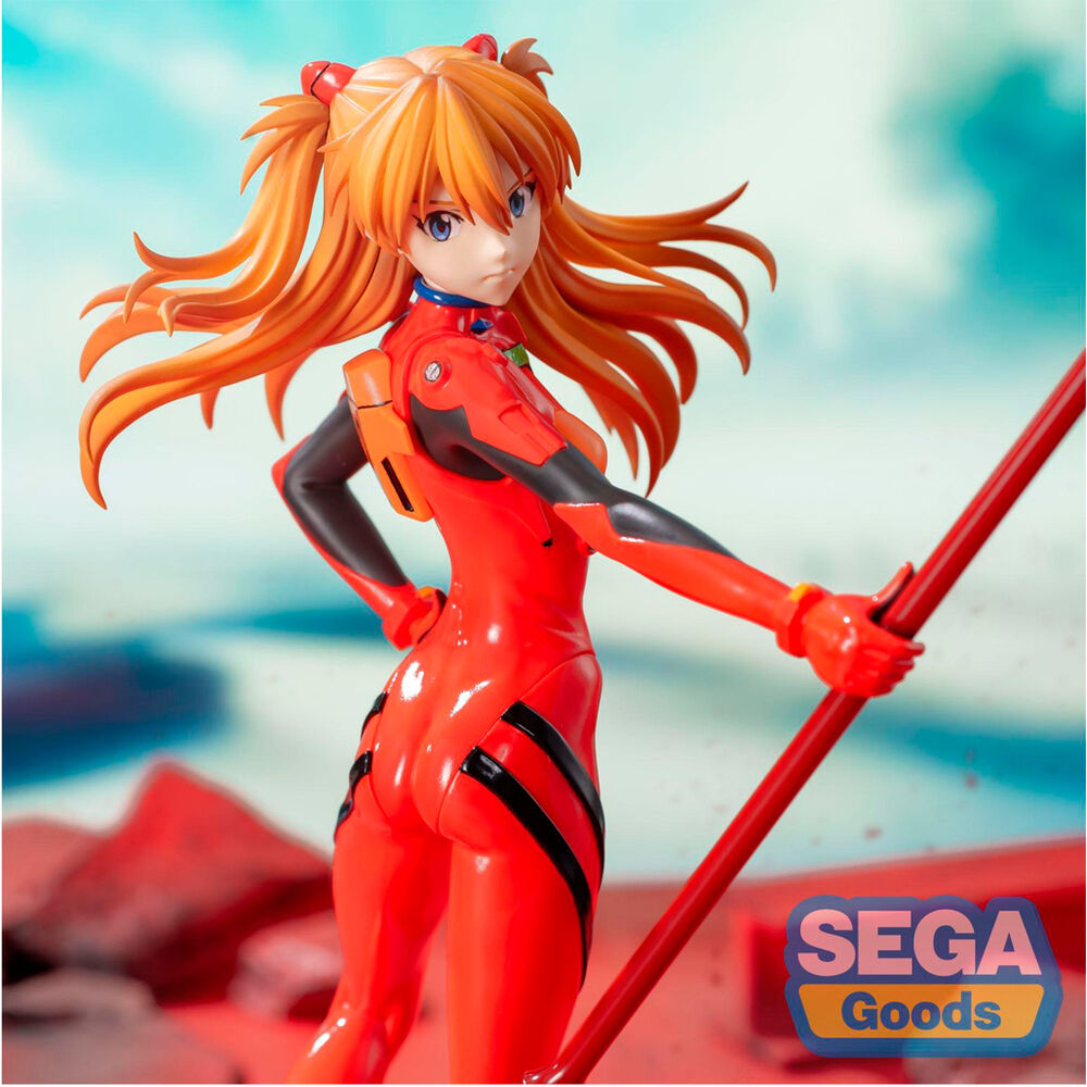 Figura Asuka Shikinami Langley: Spear of Cassius - Neon Genesis Evangelion - Sega