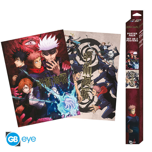 Pack Posters Group and schools - Jujutsu Kaisen. - ABYstyle