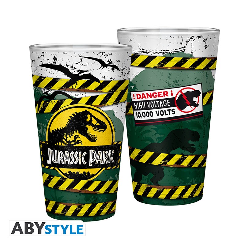 Vaso de Cristal Jurassic Park - Unik