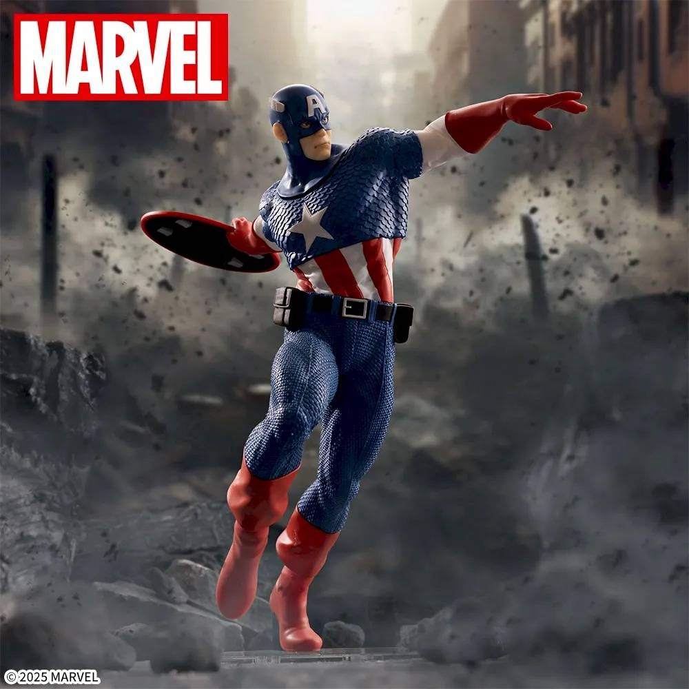 Figura Capitán América - Marvel - Sega