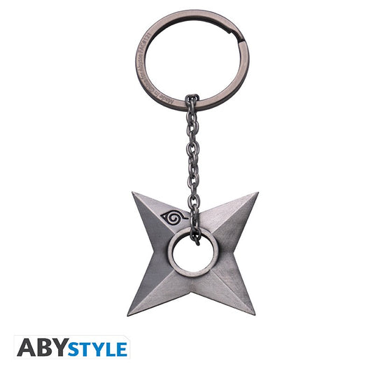 Llaveros Naruto Shippuden Shuriken Konoha - ABYstyle - Unik