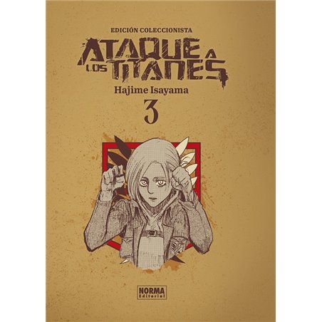 Manga 03 Ataque a los Titanes Ed. Col. - Hajime Isayama - NE
