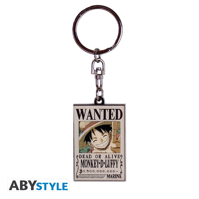 Llavero Wanted Luffy - ABYstyle - Unik