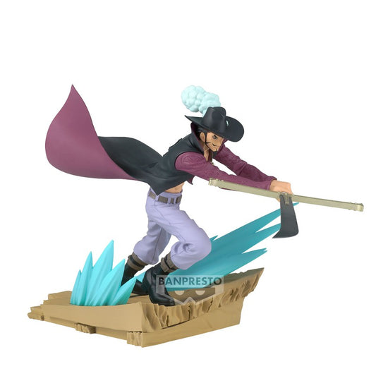 Figura Dracule Mihawk: Senkouzekkei - One Piece - Bandai