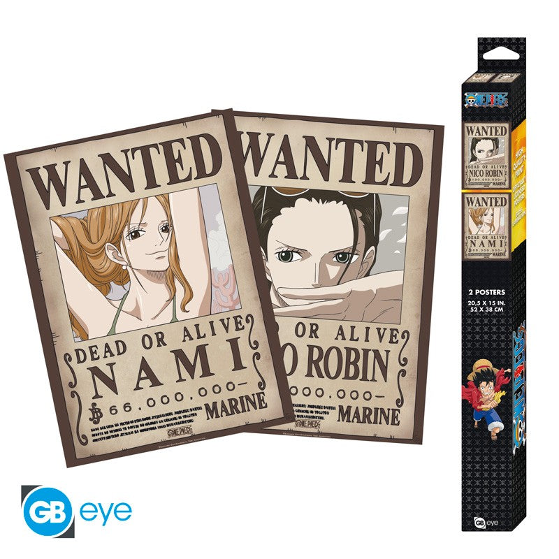 Pack Posters Nami & Robin - One Piece - ABYstyle