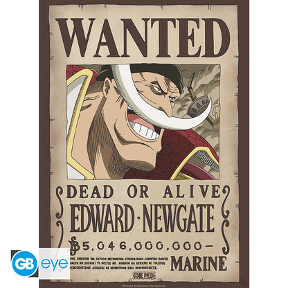 Pack Posters Wanted Roger & Whitebeard - One Piece - ABYstyle