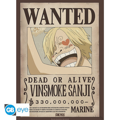 Pack Posters Wanted Zoro & Sanji - One Piece - ABYstyle