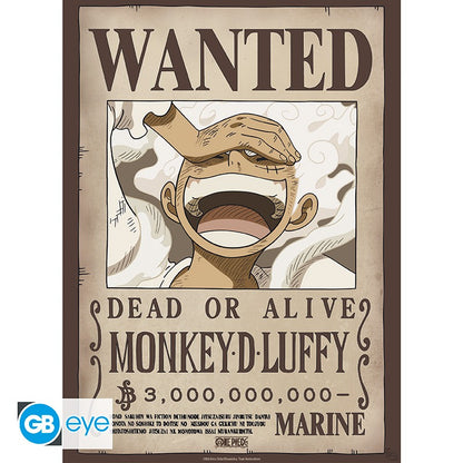 Pack Posters Lyffy Gear 5 & Wanted Zoro - One Piece - ABYstyle