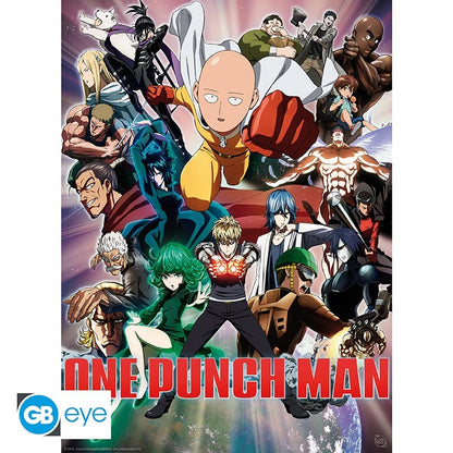 Pack Posters Saitama & Genos - One Punch Man - ABYstyle