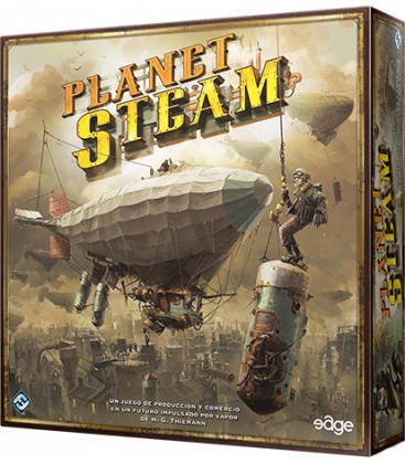 Juego de Mesa Planet Steam - H. G. Thiemann - JTG