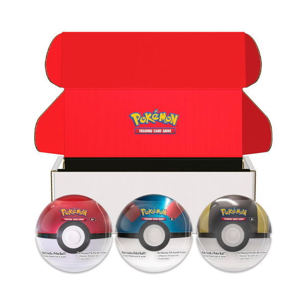 Pokéball Metálica con Boosters [ES] - Pokémon Tcg