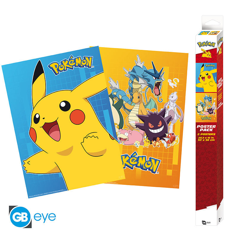 Pack Posters Colourful Characters - ABYstyle