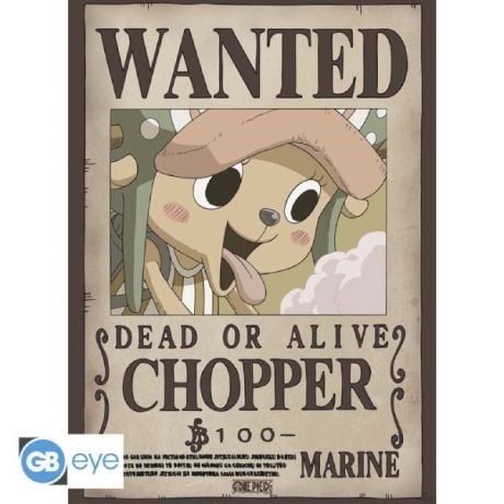 Pack Posters Tony Tony Chopper y Brook - One Piece - ABYstyle
