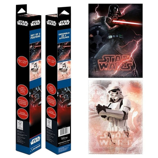Pack Posters Darth Vader y Stormtrooper - Star Wars - ABYstyle