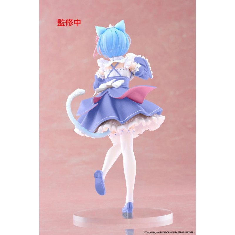 Figura Rem Cat Maid - Re:Zero - Taito