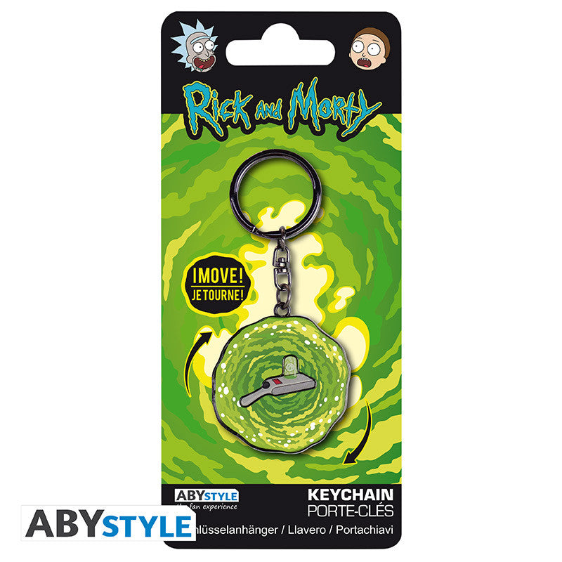 Llavero Rick and Morty Portal Gun  - ABYstyle - Unik