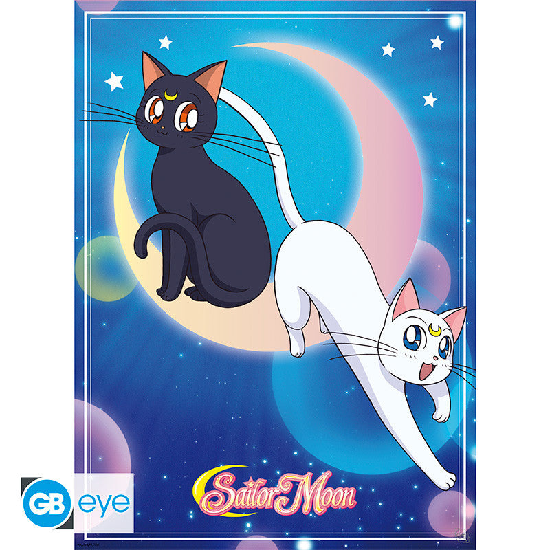 Pack Posters Sailor Moon & cats - Sailor Moon - ABYstyle