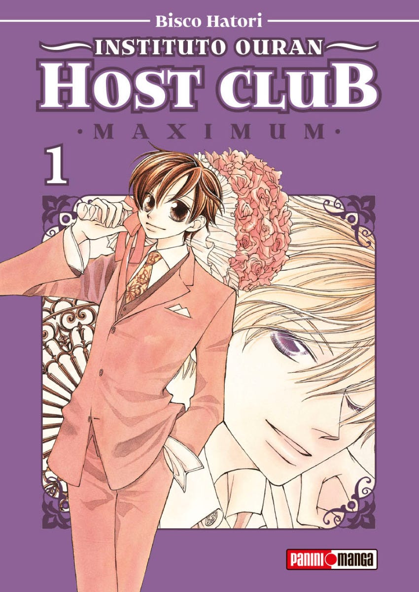 Manga Host Club 01 - Bisco Hatori - Panini - SD