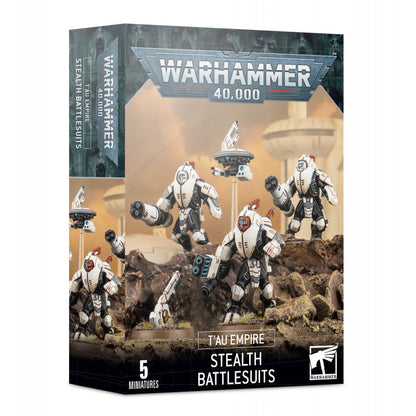 Miniaturas set Exoarmaduras de Sigilo - Warhammer 40.000 - GW