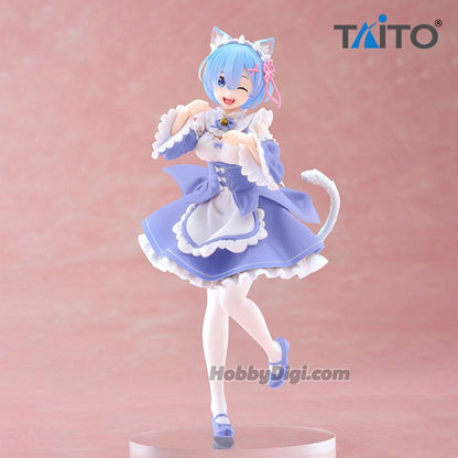 Figura Rem Cat Maid - Re:Zero - Taito