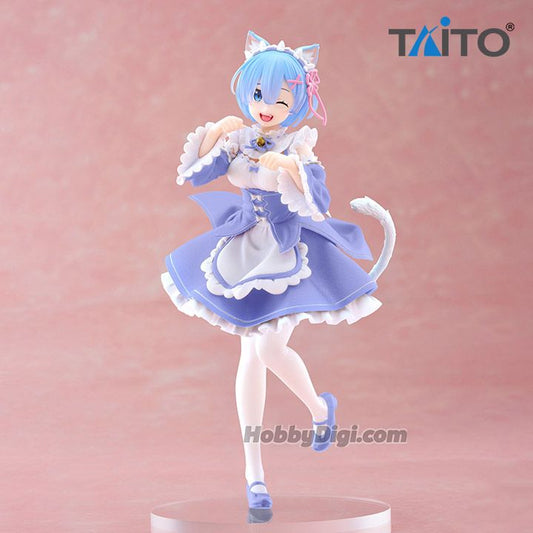 Figura Rem Cat Maid - Re:Zero - Taito