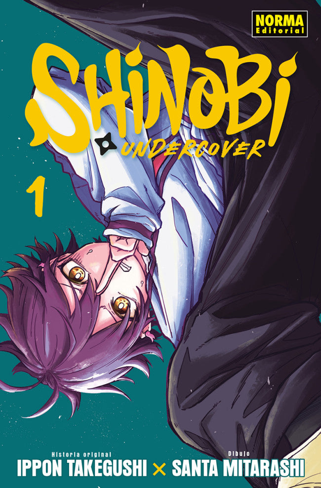 Manga 01 Shinobi Undercover - Ippon Takegushi / Santa Mitarashi - NE