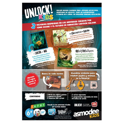 Juego de Mesa Unlock Kids: Irish Folklore Trilogy - JDM