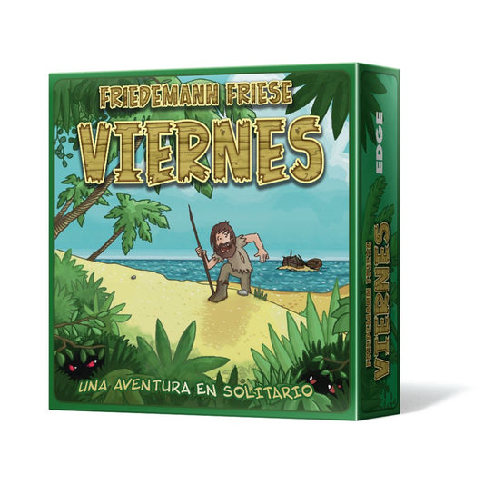 Juego de Mesa Viernes: Una aventura en solitario - JDM