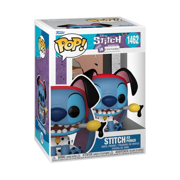 Funko Pop Stitch As Pongo 1462 - Lilo & Stitch