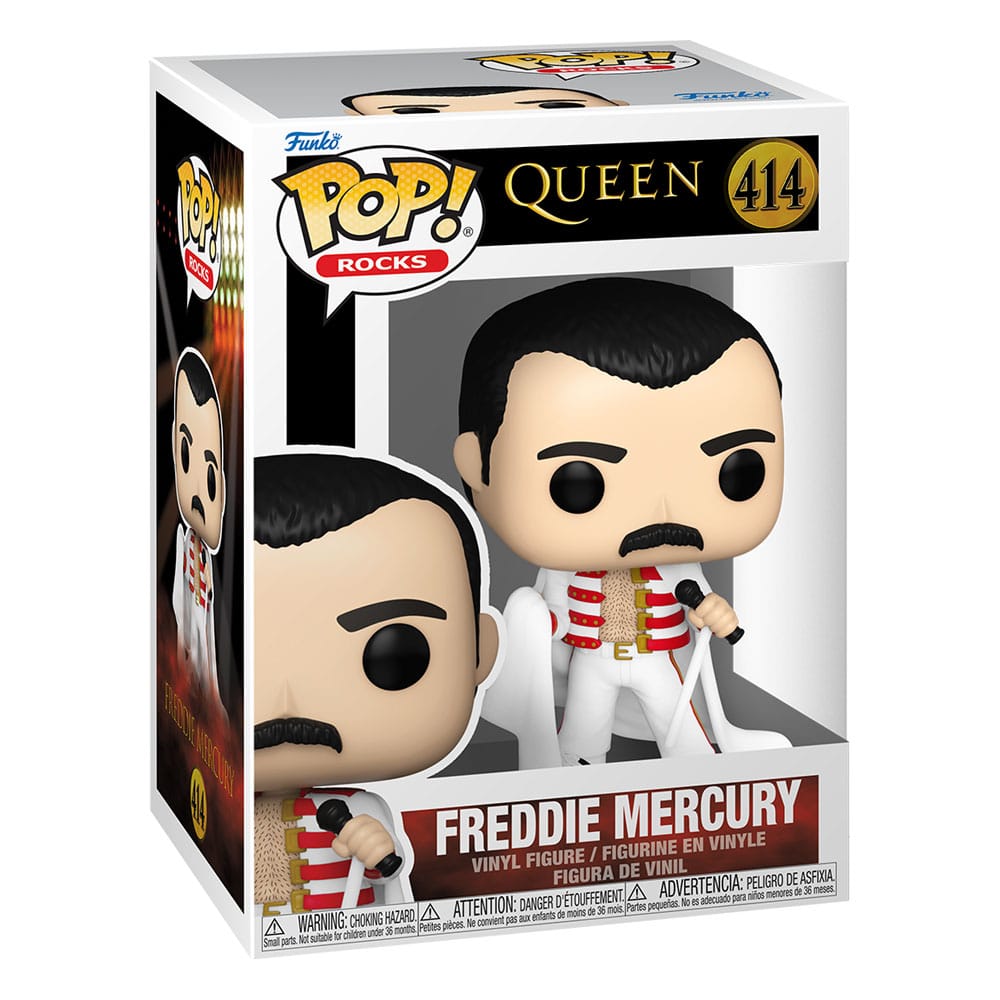 Funko Pop Freddie Mercury 414 - Queen