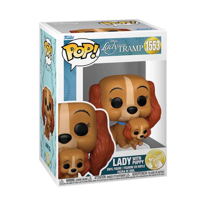 Funko Pop Lady With Puppy 1553 - Lady and the Tramp