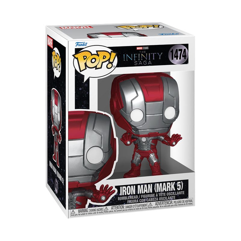 Funko Pop Iron Man (Mark 5) 1474 - Marvel