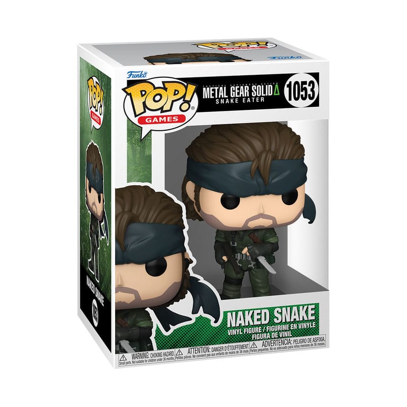 Funko Pop Naked Snake 1053 - Metal Gear Solid