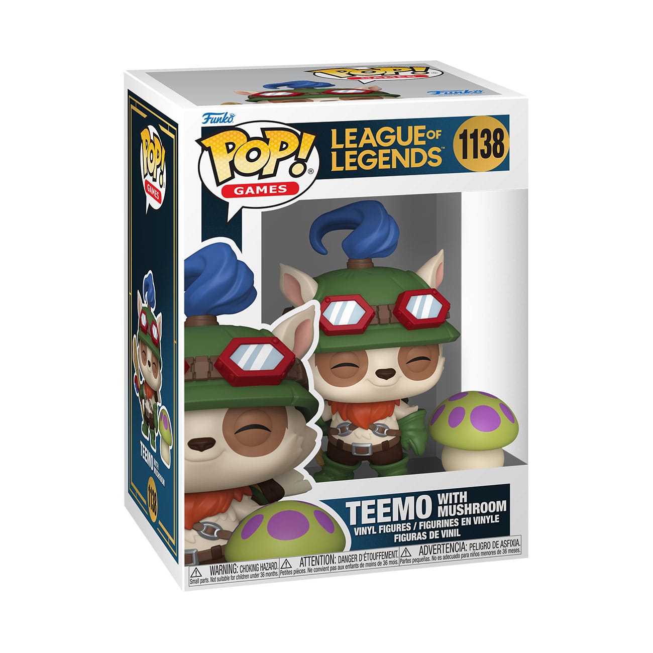 Funko Pop Teemo With Mushroom 1138 - League of Legends