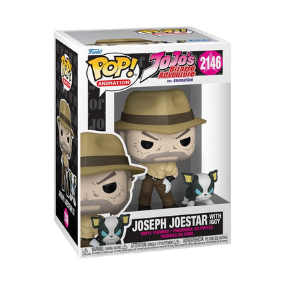 Funko Pop Joseph Joestar With Iggy 2146 - JoJo´s Bizarre Adventure