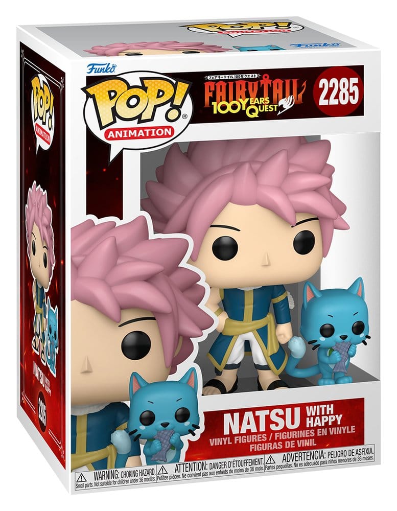 Funko Pop Natsu With Happy 2285 - Fairy Tail