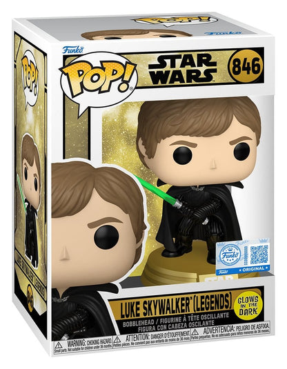 Funko Pop Luke Skywalker (LEGENS) 846 - GITD - Star Wars