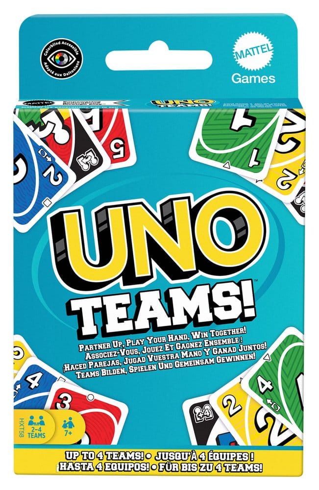 Juego de Mesa Uno: Teams - JDM