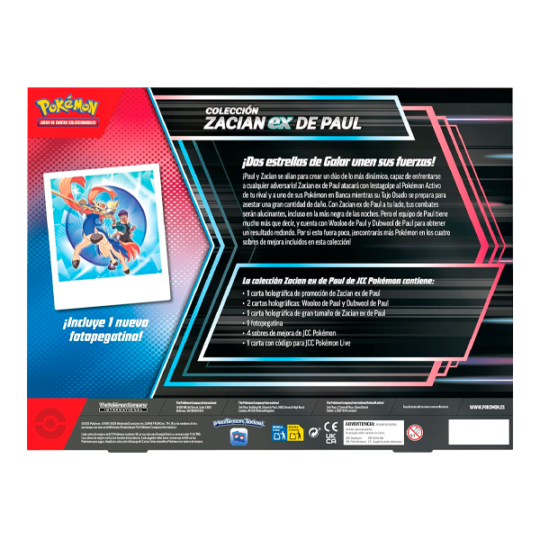 Zacian ex de Paul: Colección Especial [ES] - Pokémon Tcg