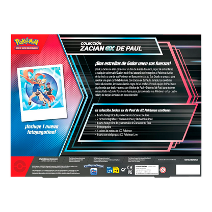 Zacian ex de Paul: Colección Especial [ES] - Pokémon Tcg